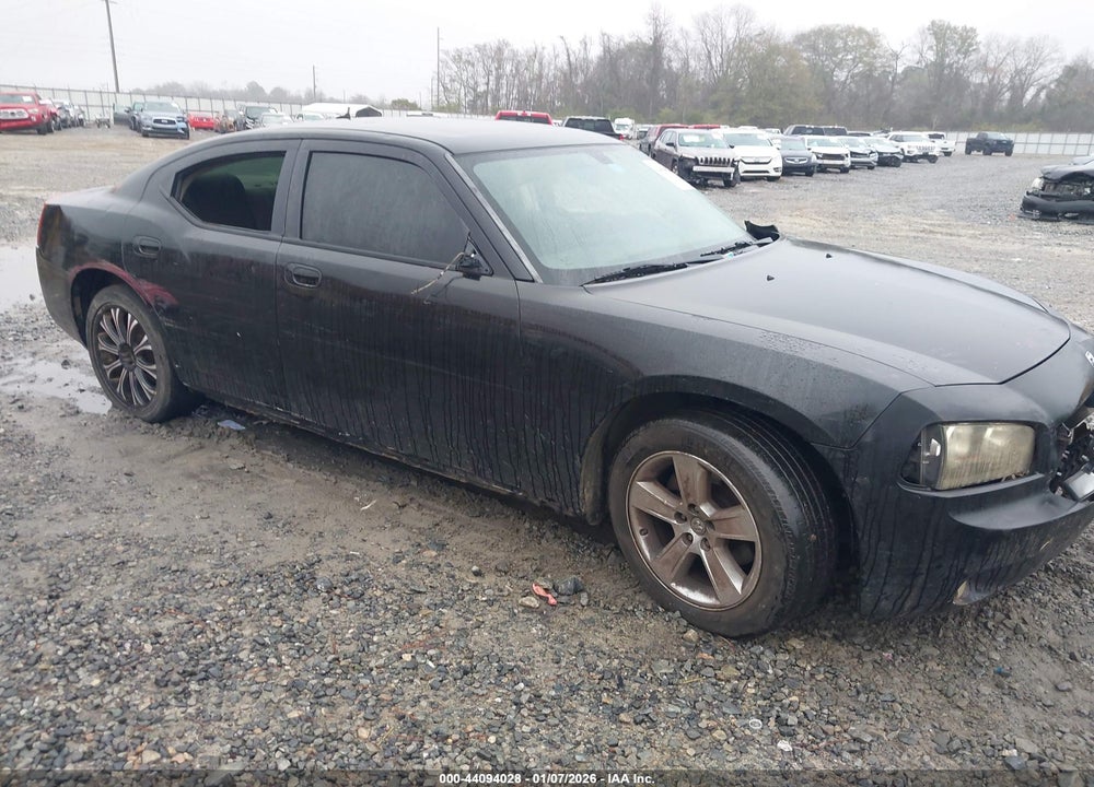 2008 DODGE CHARGER SXT VIN: 2B3KA33G98H156742