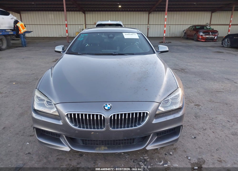 2015 BMW 650I GRAN COUPE VIN: WBA6B2C58FGB99368