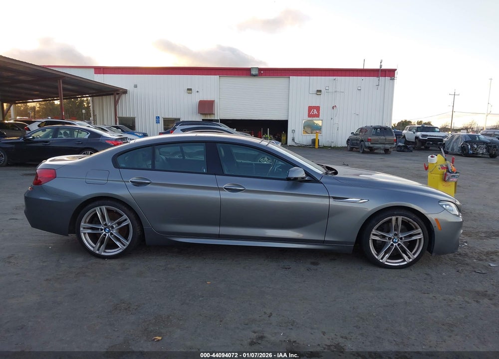 2015 BMW 650I GRAN COUPE VIN: WBA6B2C58FGB99368