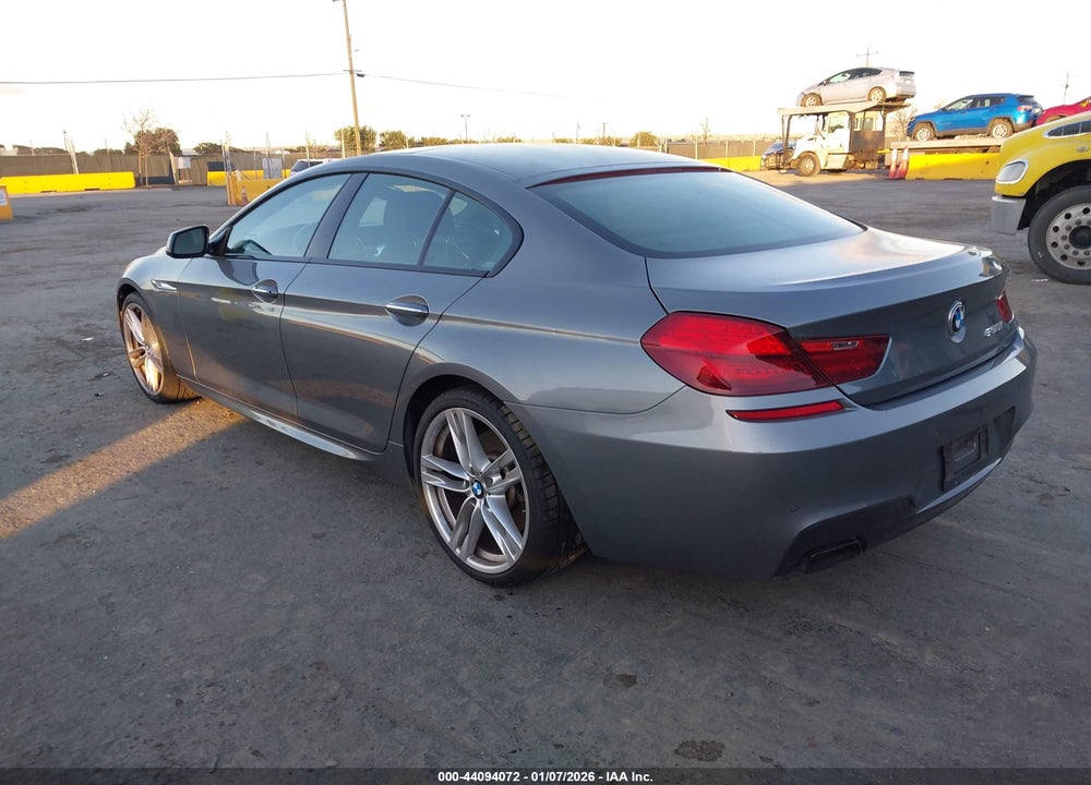 2015 BMW 650I GRAN COUPE VIN: WBA6B2C58FGB99368