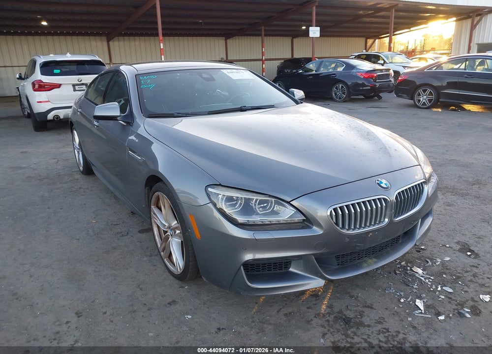 2015 BMW 650I GRAN COUPE VIN: WBA6B2C58FGB99368