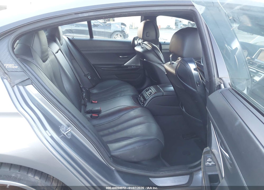 2015 BMW 650I GRAN COUPE VIN: WBA6B2C58FGB99368