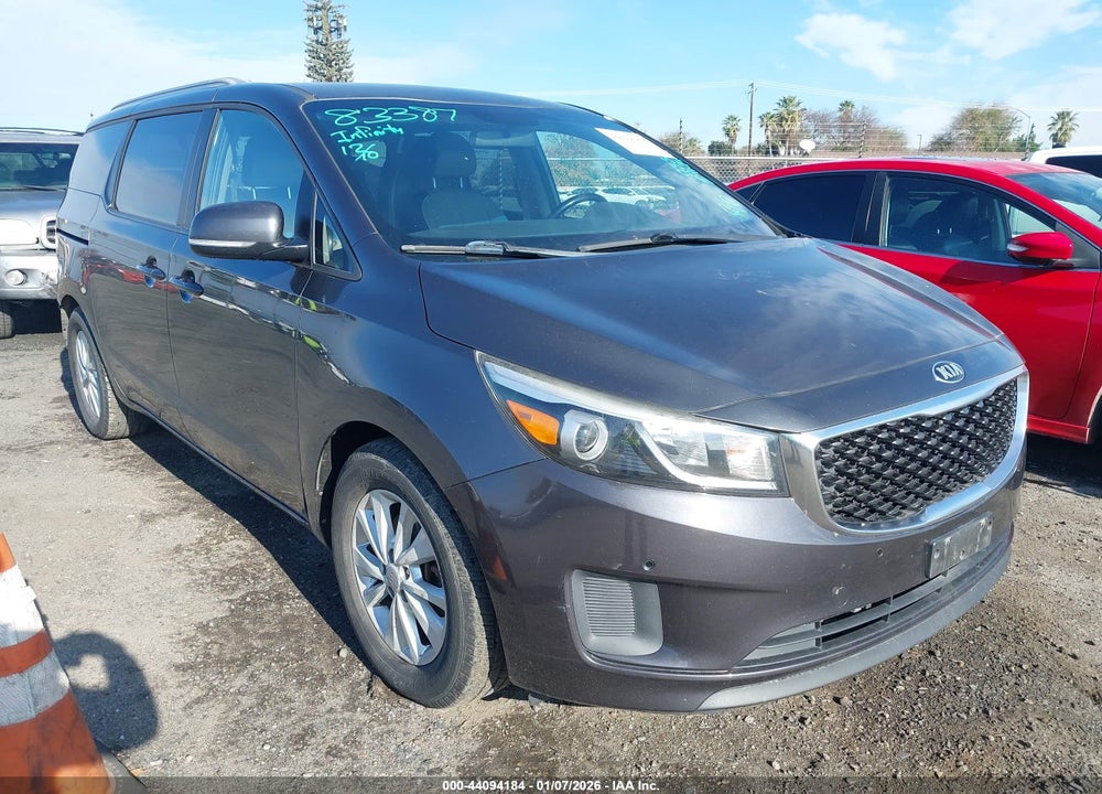 2017 KIA SEDONA LX VIN: KNDMB5C15H6283775