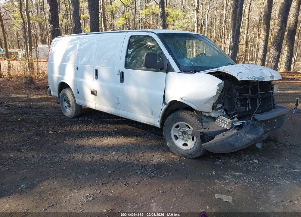 2011 CHEVROLET EXPRESS 2500 WORK VAN VIN: 1GCWGFBA7B1166589