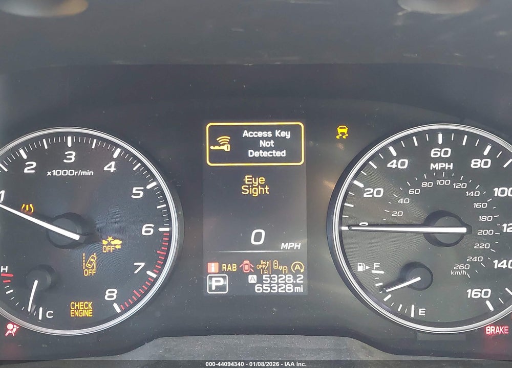 2023 SUBARU OUTBACK ONYX EDITION XT VIN: 4S4BTGLD4P3118161