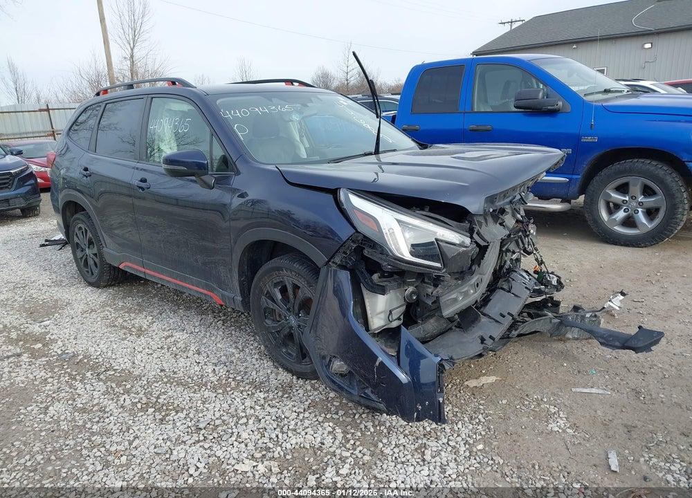 2022 SUBARU FORESTER SPORT VIN: JF2SKAJC0NH446824