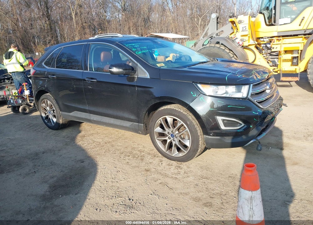 2015 FORD EDGE TITANIUM VIN: 2FMPK4K94FBB25730