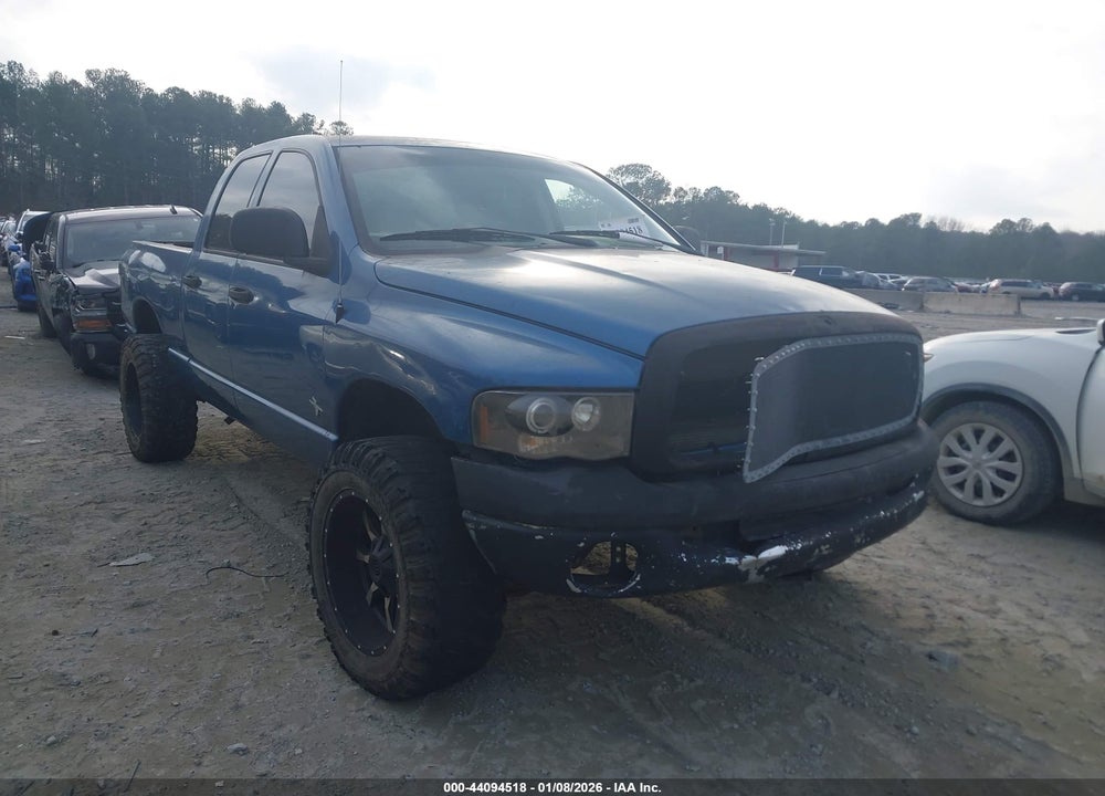 2002 DODGE RAM 1500 ST VIN: 3D7HA18N72G204708