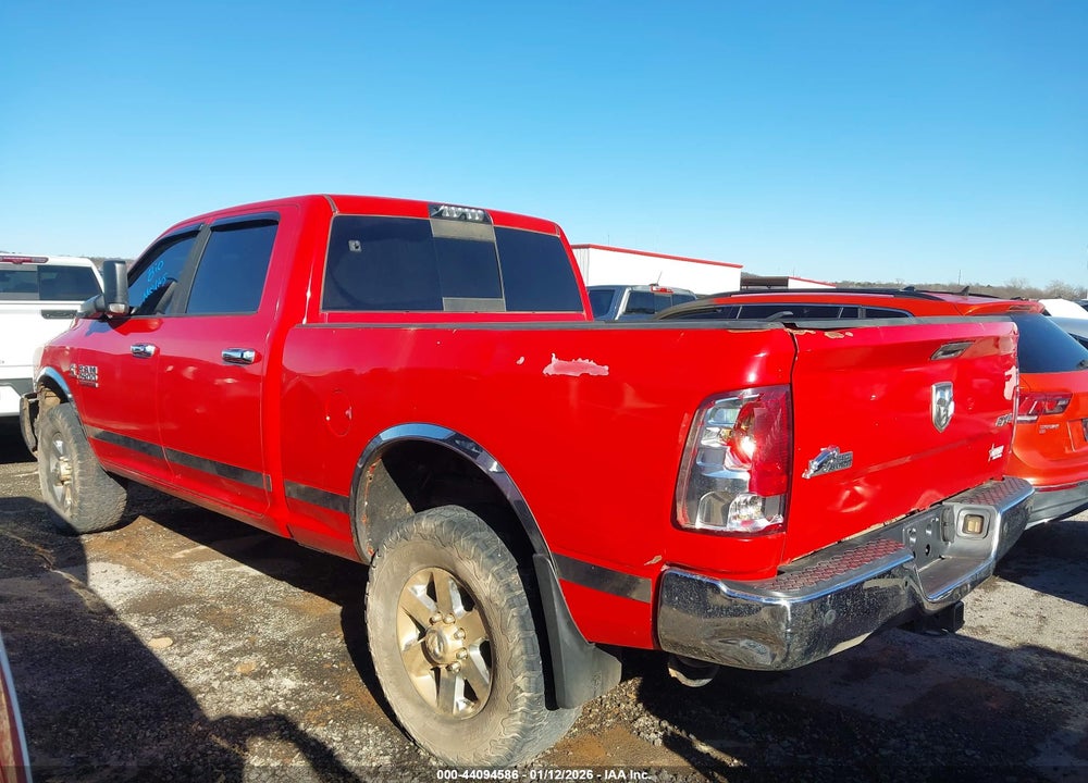2014 RAM 2500 BIG HORN VIN: 3C6UR5DL2EG273976