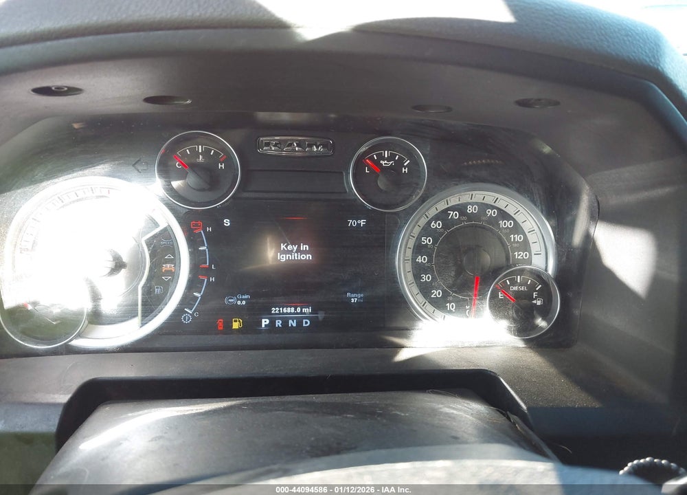 2014 RAM 2500 BIG HORN VIN: 3C6UR5DL2EG273976