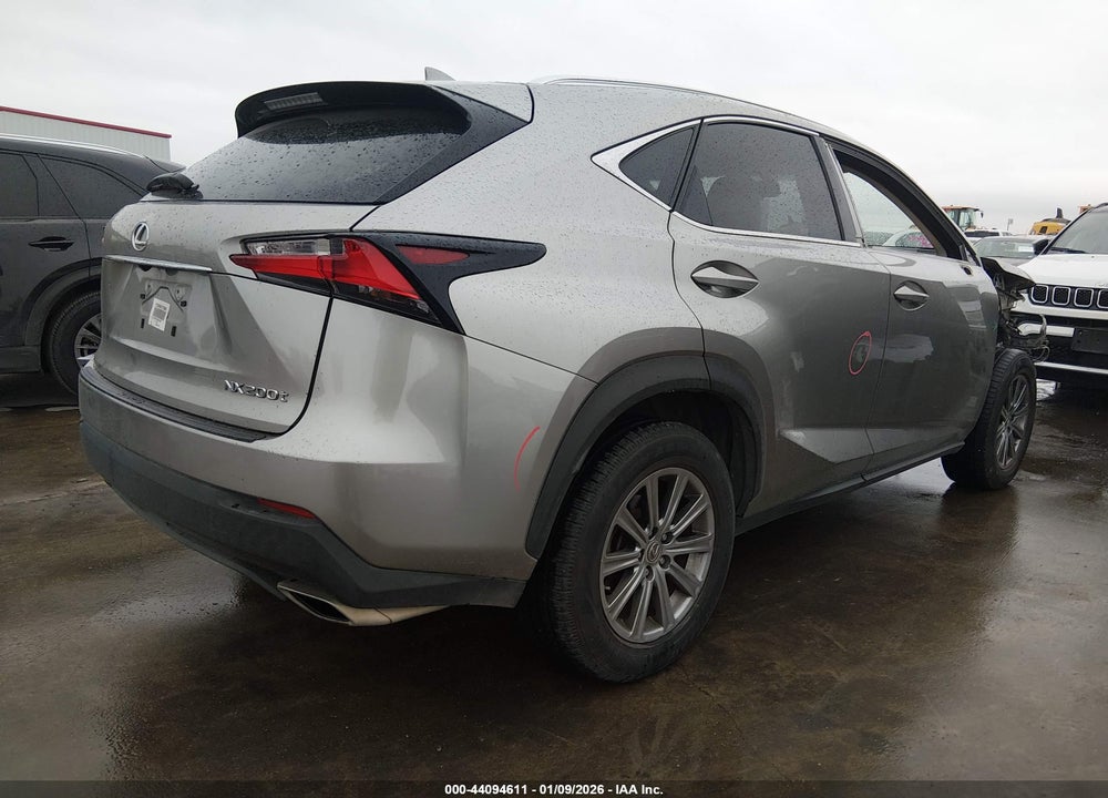 2017 LEXUS NX 200T VIN: JTJYARBZ7H2072830