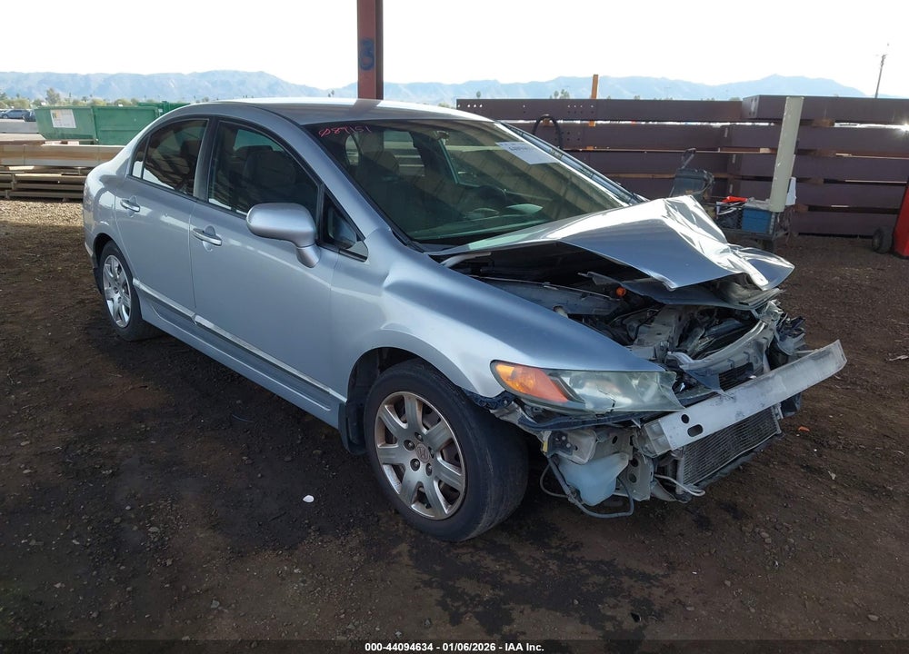 2007 HONDA CIVIC LX VIN: 1HGFA165X7L089151