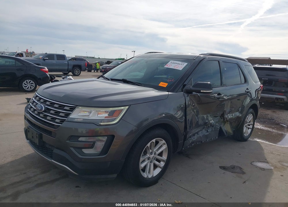 2017 FORD EXPLORER XLT VIN: 1FM5K7D86HGC88582