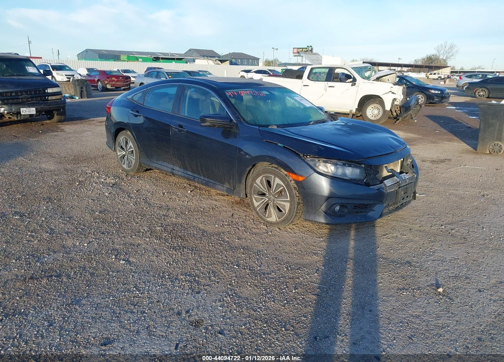 2017 HONDA CIVIC EXL VIN: 19XFC1F73HE211160