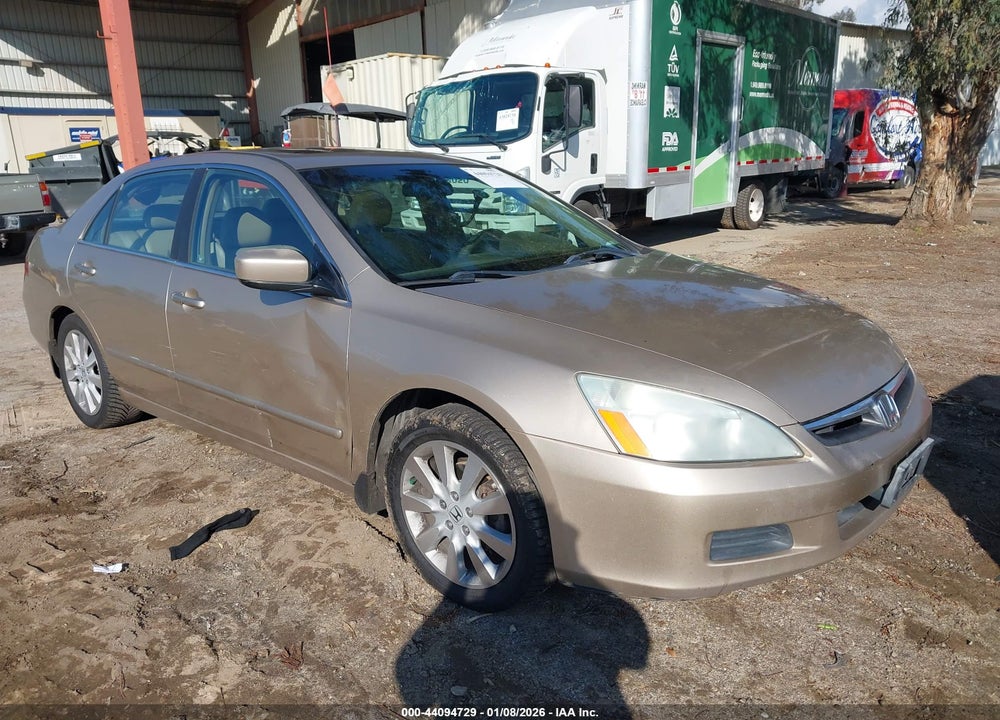2007 HONDA ACCORD 3.0 EX VIN: 1HGCM66537A061419