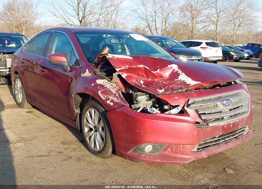2016 SUBARU LEGACY 2.5I PREMIUM VIN: 4S3BNAF63G3023955
