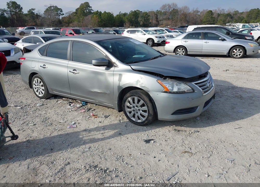 2013 NISSAN SENTRA SV VIN: 3N1AB7AP9DL658687