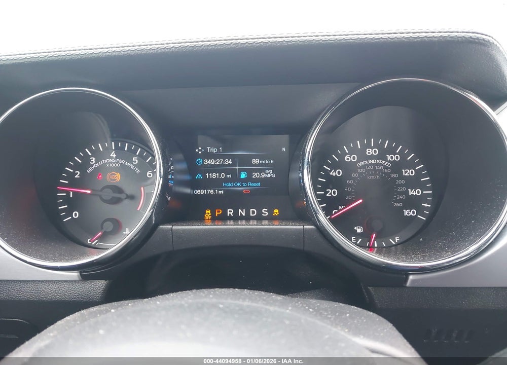 2016 FORD MUSTANG ECOBOOST VIN: 1FA6P8TH5G5294391
