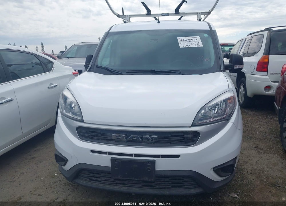 2022 RAM PROMASTER CITY CARGO VAN VIN: ZFBHRFAB1N6W38308