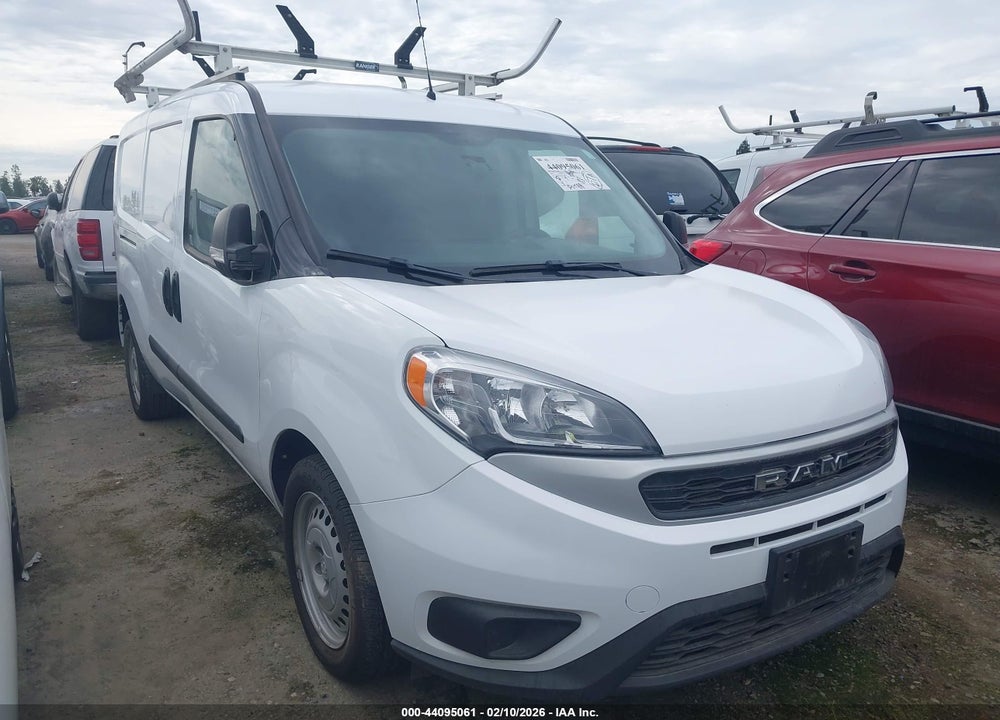 2022 RAM PROMASTER CITY CARGO VAN VIN: ZFBHRFAB1N6W38308