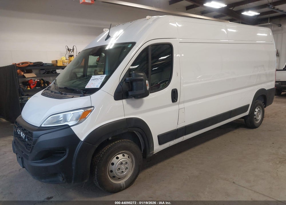 2023 RAM PROMASTER 2500 HIGH ROOF 159 WB VIN: 3C6LRVDG0PE605958
