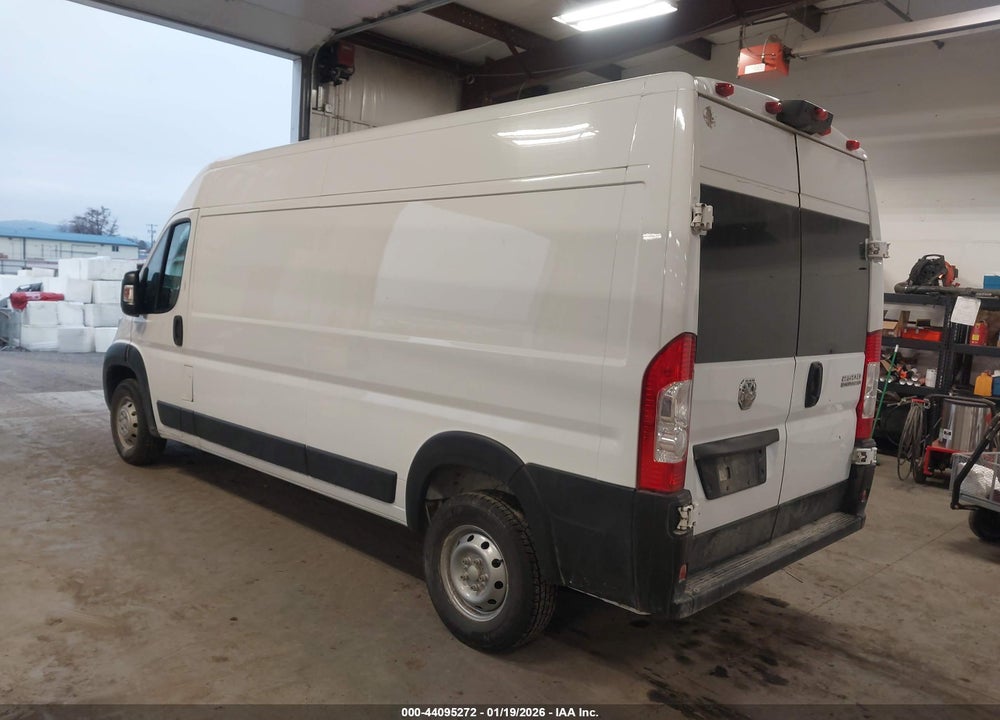 2023 RAM PROMASTER 2500 HIGH ROOF 159 WB VIN: 3C6LRVDG0PE605958
