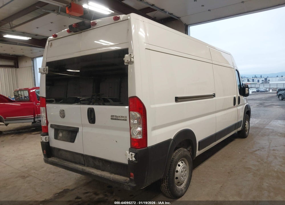 2023 RAM PROMASTER 2500 HIGH ROOF 159 WB VIN: 3C6LRVDG0PE605958