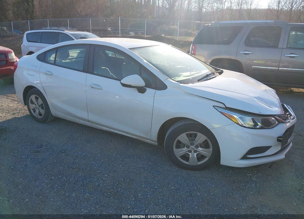 2018 CHEVROLET CRUZE LS MANUAL VIN: 1G1BB5SM6J7209163