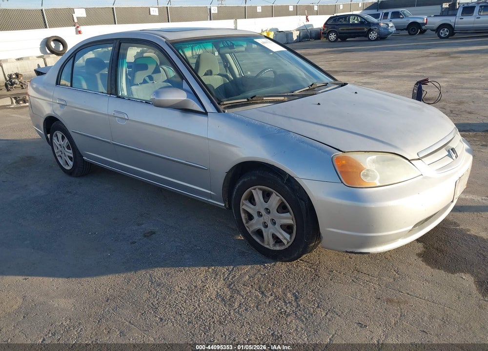 2003 HONDA CIVIC EX VIN: 2HGES26803H501853