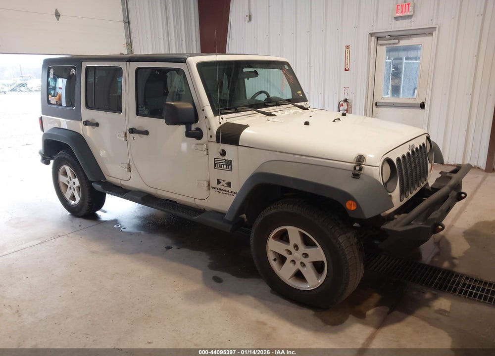 2009 JEEP WRANGLER UNLIMITED X VIN: 1J4GA391X9L727127