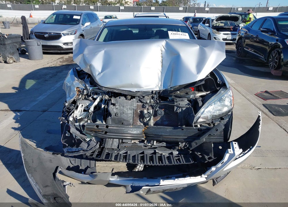 2015 NISSAN SENTRA S VIN: 3N1AB7AP8FY227408