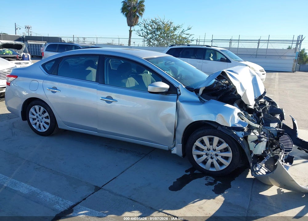 2015 NISSAN SENTRA S VIN: 3N1AB7AP8FY227408