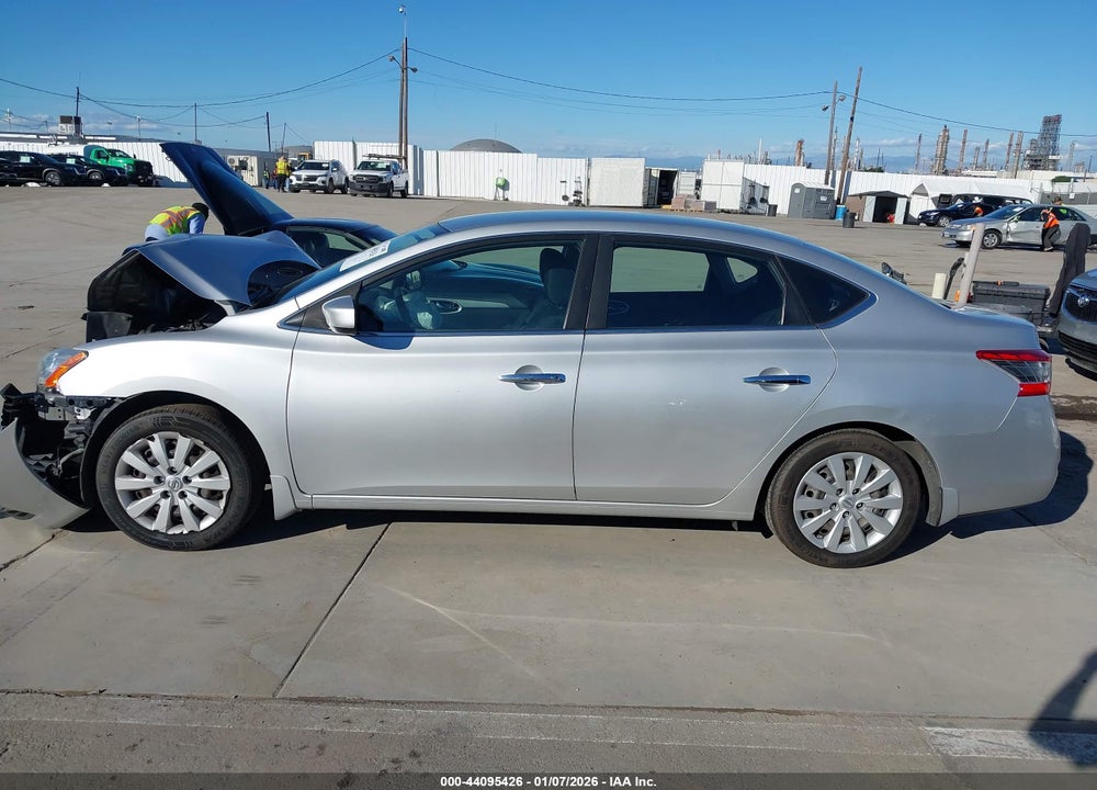 2015 NISSAN SENTRA S VIN: 3N1AB7AP8FY227408