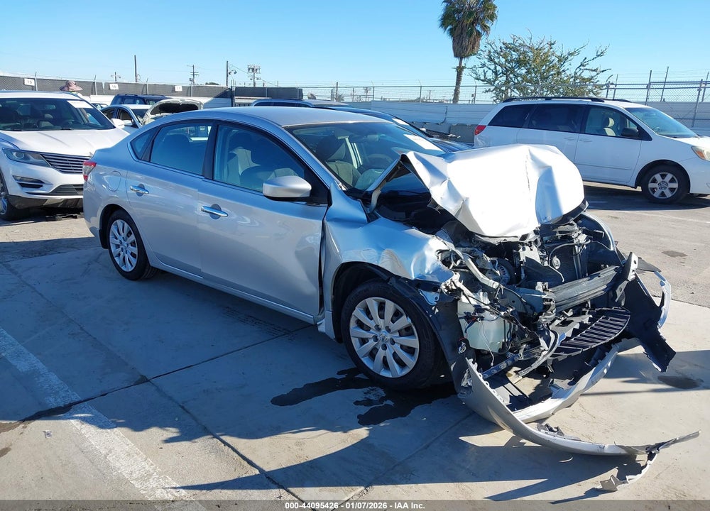 2015 NISSAN SENTRA S VIN: 3N1AB7AP8FY227408