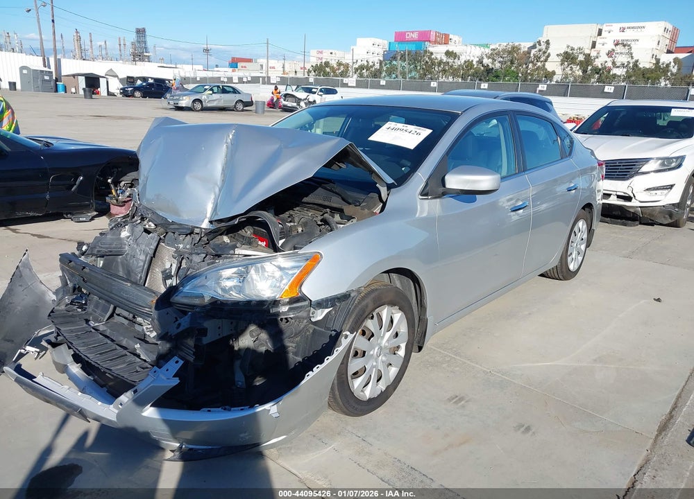 2015 NISSAN SENTRA S VIN: 3N1AB7AP8FY227408