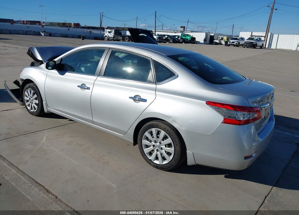 2015 NISSAN SENTRA S VIN: 3N1AB7AP8FY227408