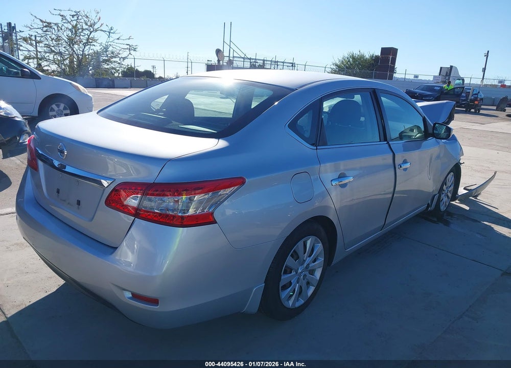 2015 NISSAN SENTRA S VIN: 3N1AB7AP8FY227408