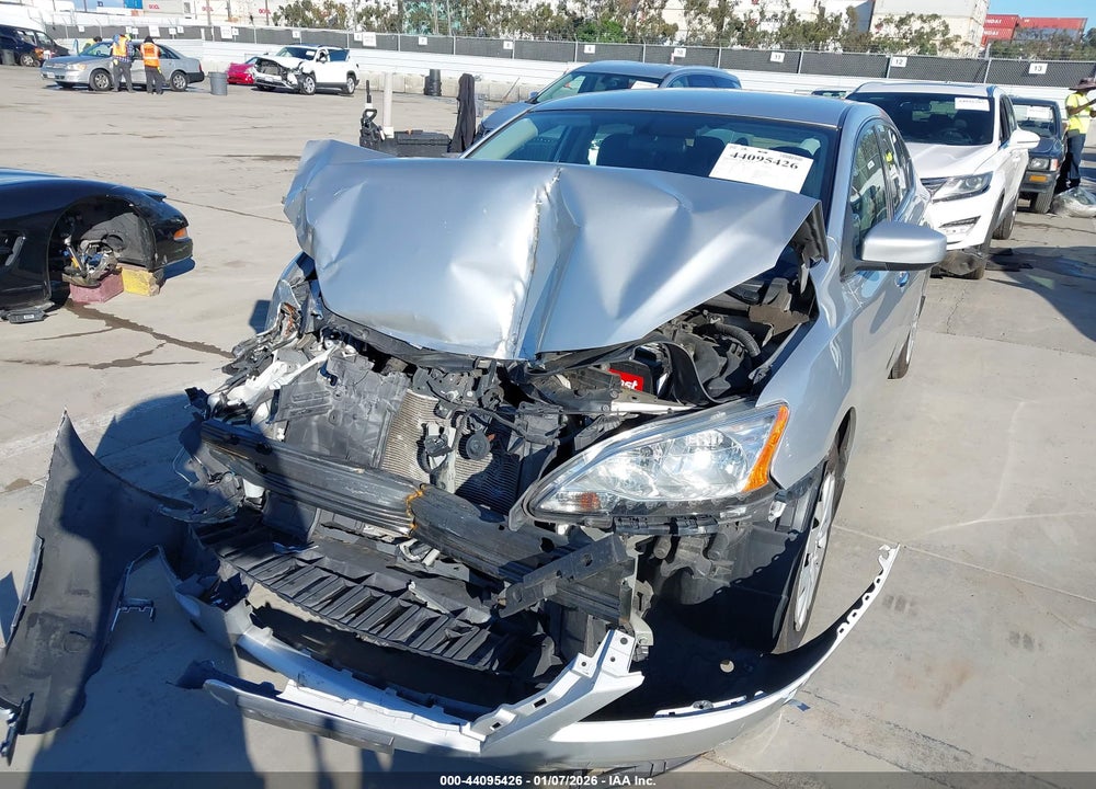 2015 NISSAN SENTRA S VIN: 3N1AB7AP8FY227408