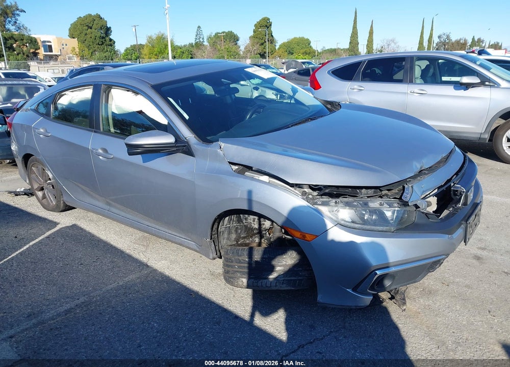 2019 HONDA CIVIC EX VIN: JHMFC1F33KX007879