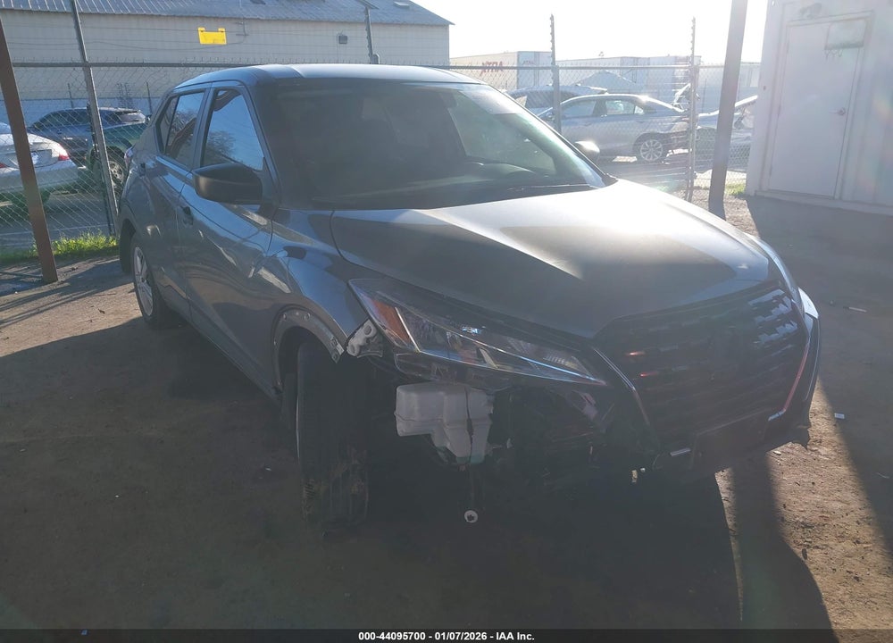 2022 NISSAN KICKS S XTRONIC CVT VIN: 3N1CP5BV5NL497641
