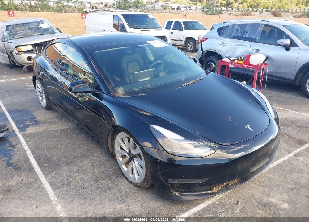 2022 TESLA MODEL 3 LONG RANGE DUAL MOTOR ALL-WHEEL DRIVE VIN: 5YJ3E1EB2NF119286