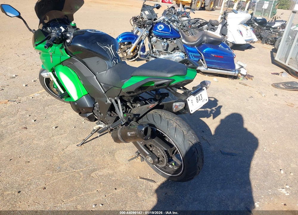 2015 KAWASAKI ZX1000 M VIN: JKAZXCM12FA005981