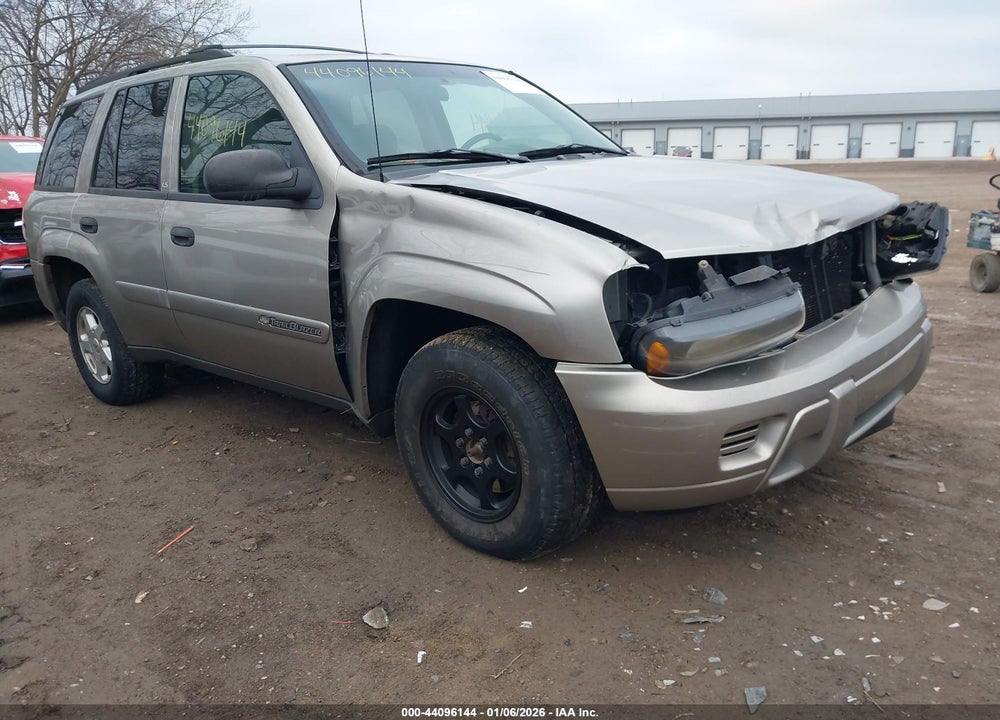 2002 CHEVROLET TRAILBLAZER LS VIN: 1GNDT13S422512919