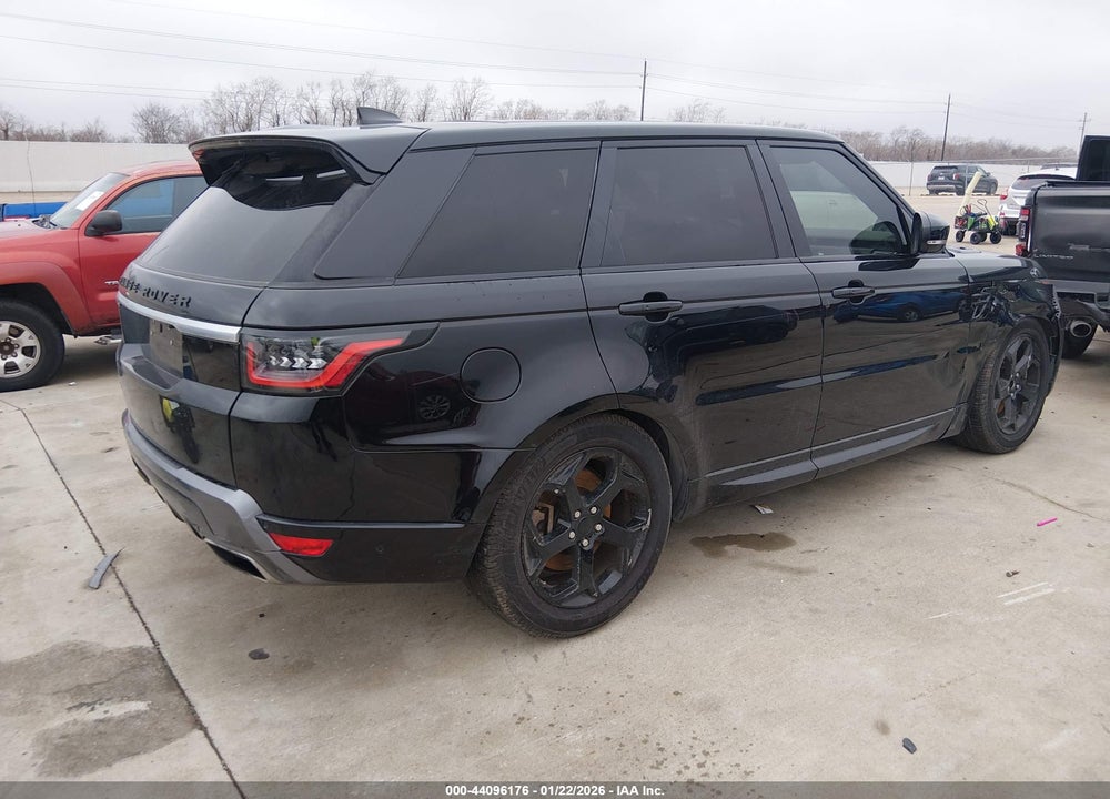2018 LAND ROVER RANGE ROVER SPORT HSE VIN: SALWR2RV3JA193517