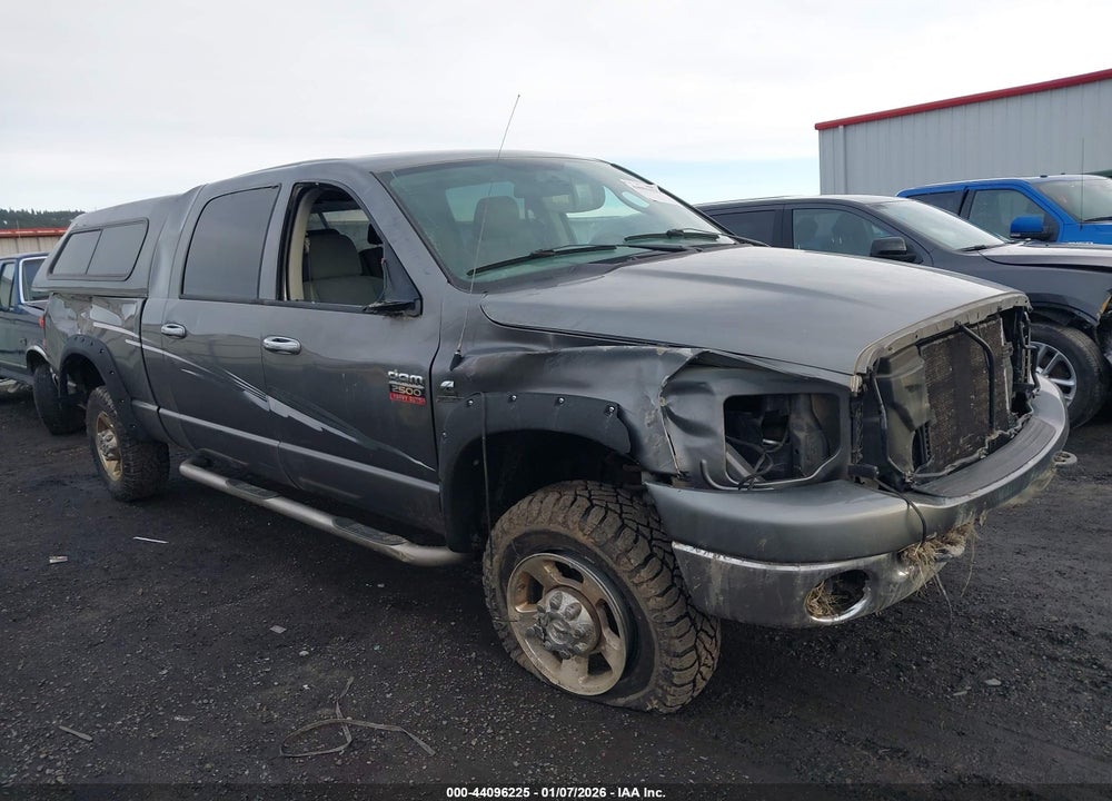 2008 DODGE RAM 2500 SXT/SLT VIN: 3D7KS29A18G156765