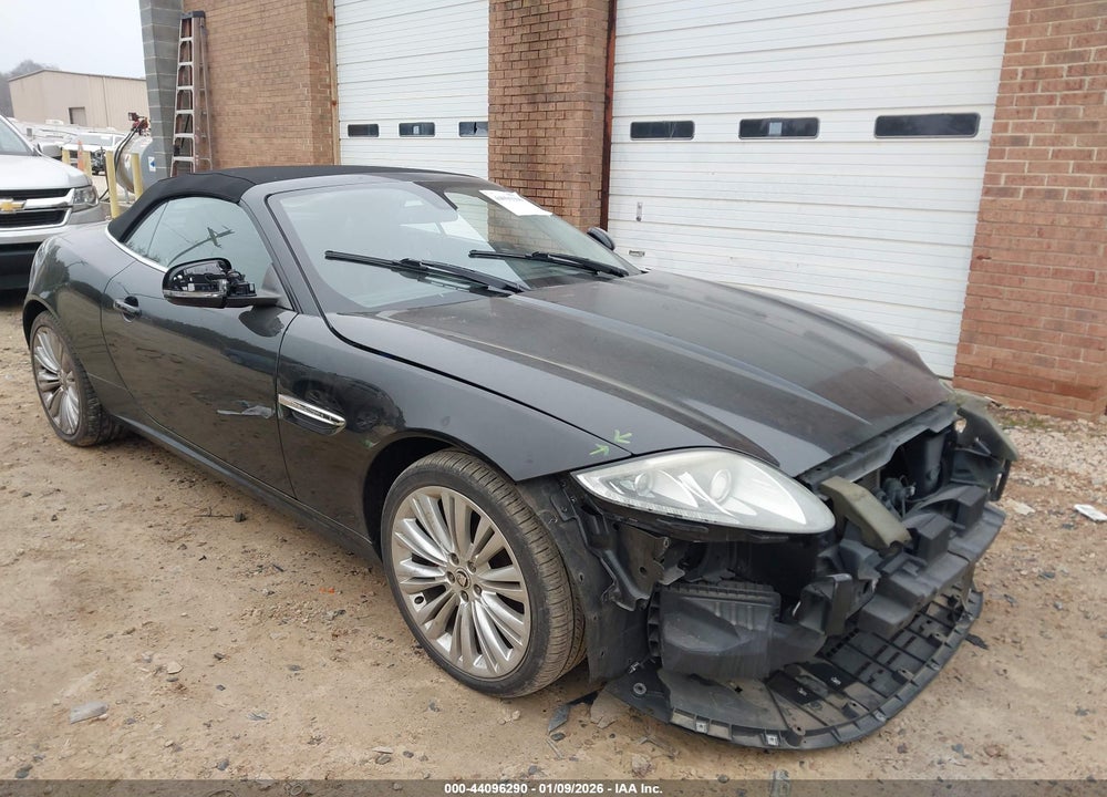 2012 JAGUAR XK VIN: SAJWA4GB8CLB47647