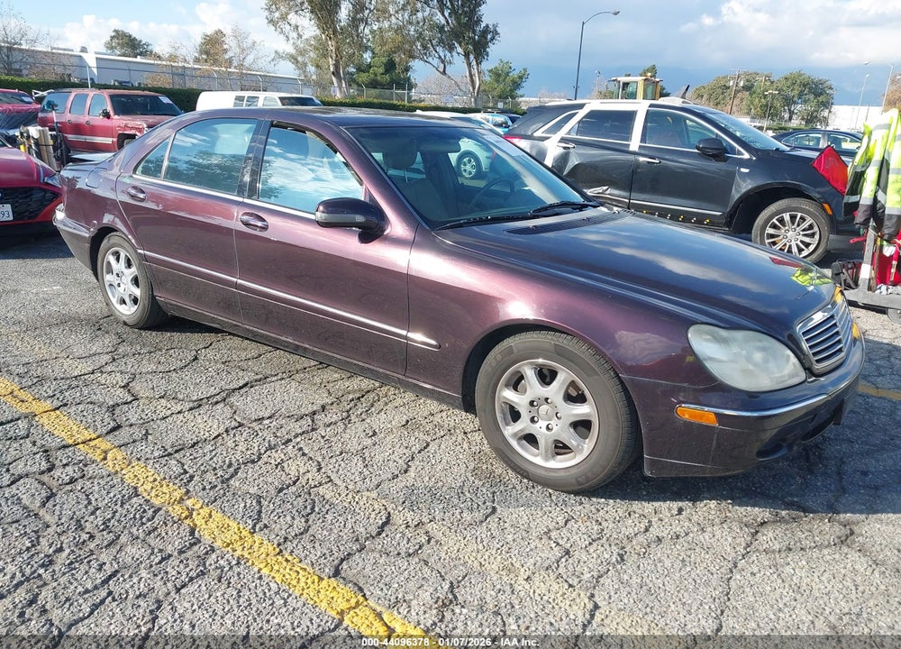 2000 MERCEDES-BENZ S 430 VIN: WDBNG70J9YA089445