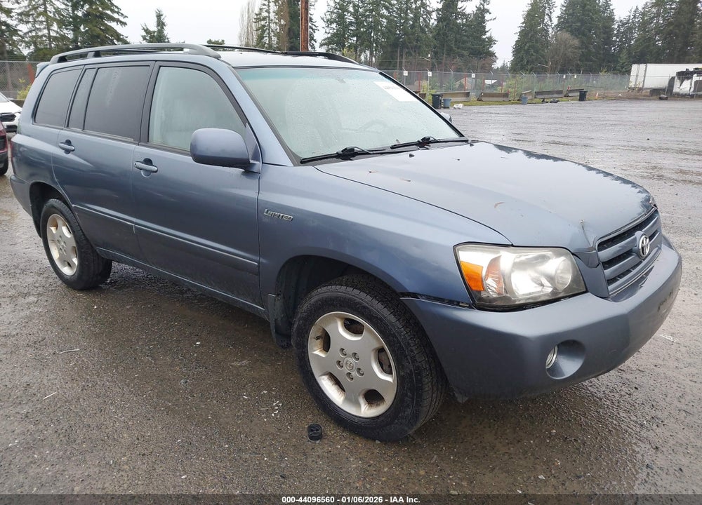 2005 TOYOTA HIGHLANDER LIMITED V6 VIN: JTEEP21A850072667