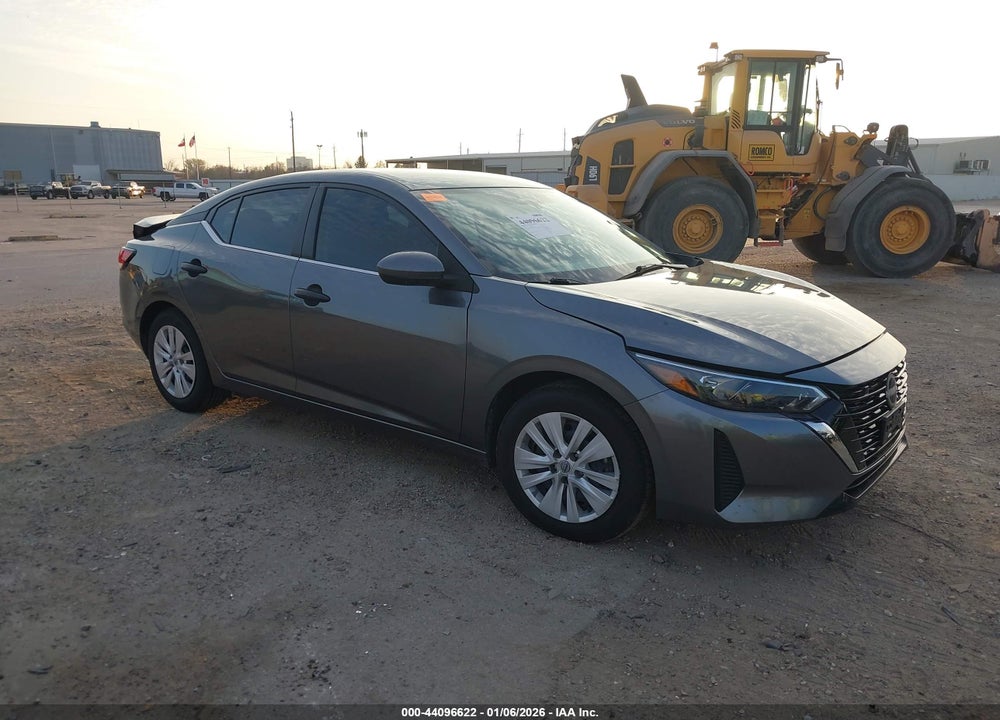 2025 NISSAN SENTRA S VIN: 3N1AB8BV3SY207824