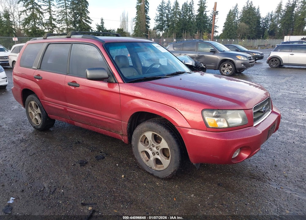 2003 SUBARU FORESTER XS VIN: JF1SG65653G762861